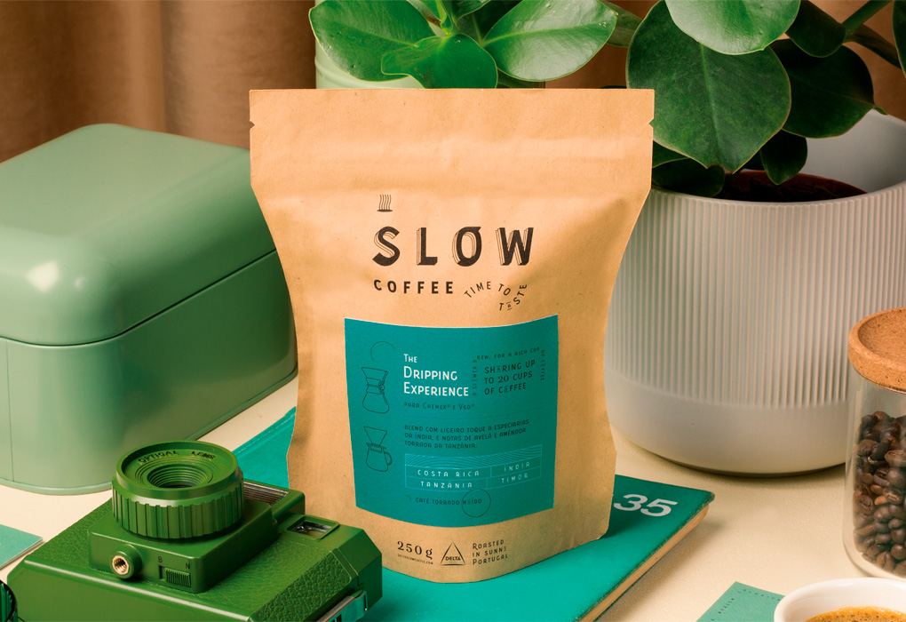 Beautiful new branding from Portuguese Slow Coffee