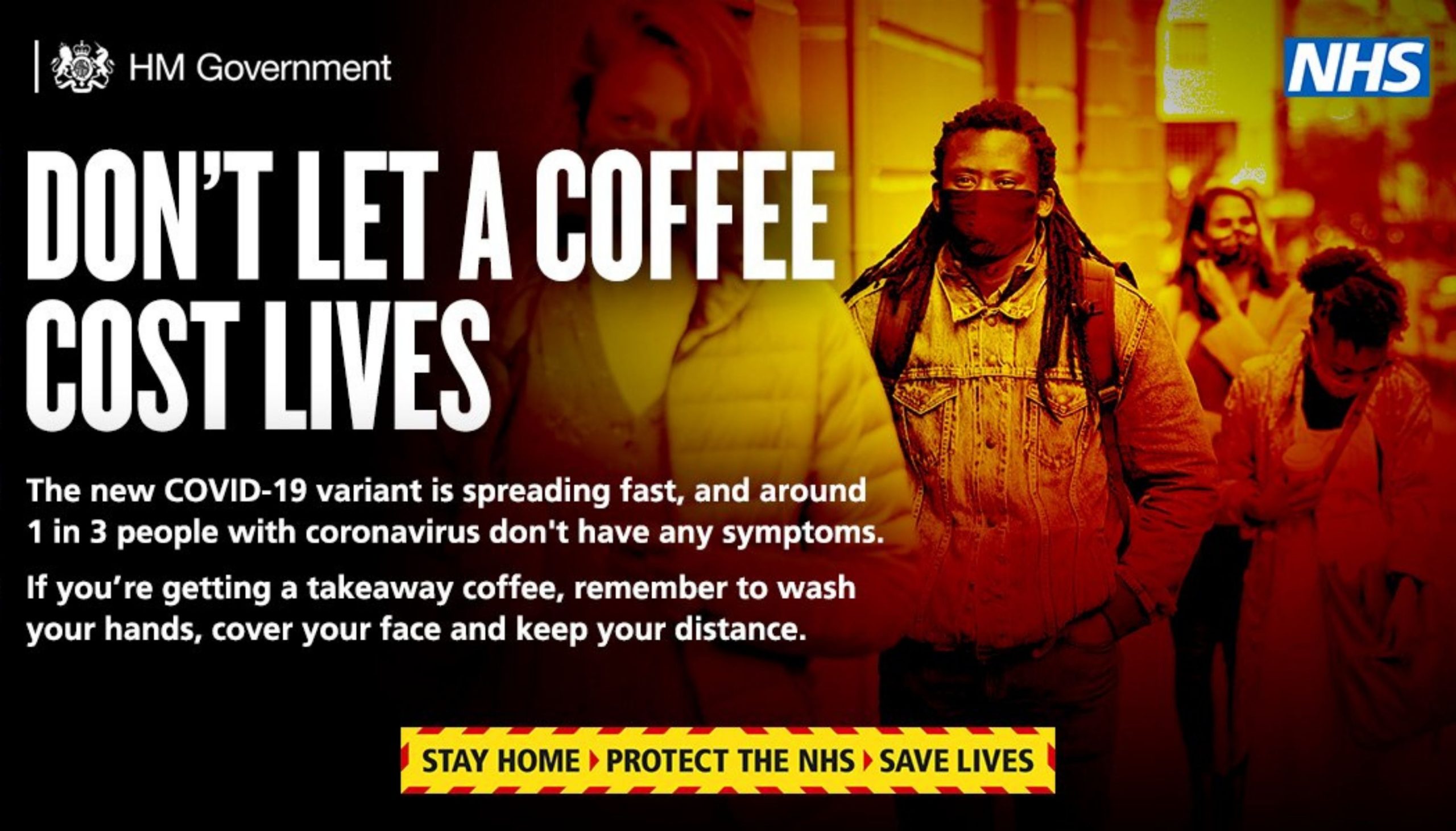 New Government Ad Campaign warns "Don't Let A Coffee Cost Lives"