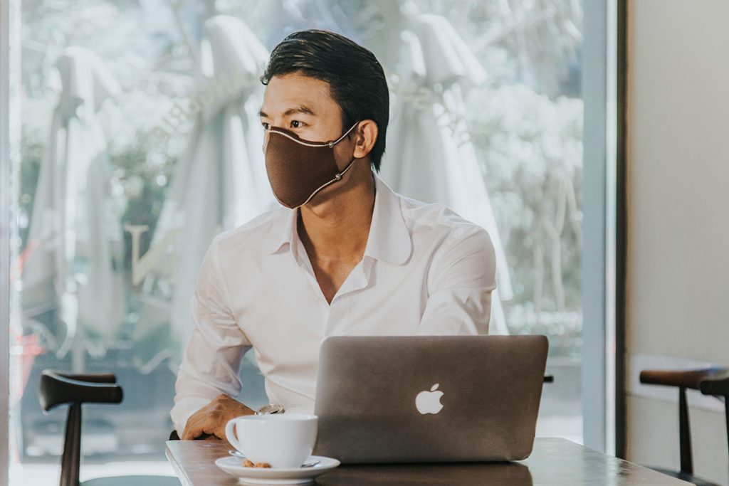 A Biodegradable, Antibacterial and Reusable Face Mask made from Coffee?