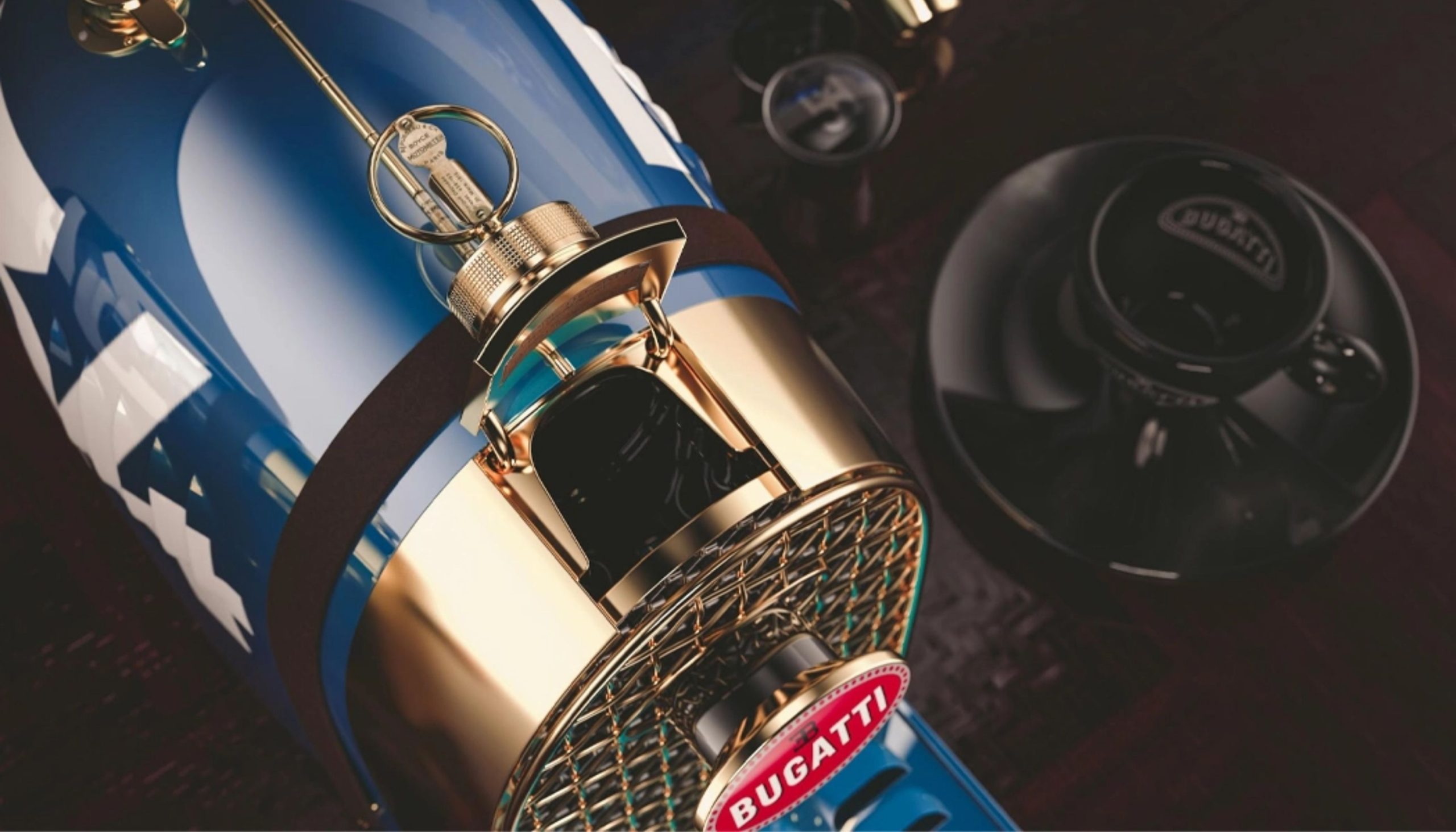 This Bugatti Type 35-inspired Coffee Machine will get you all revved up and happy