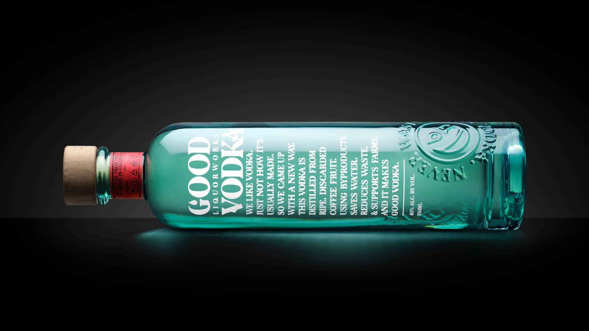 Good Vodka is making premium vodka from coffee fruit (which would probably be discarded)