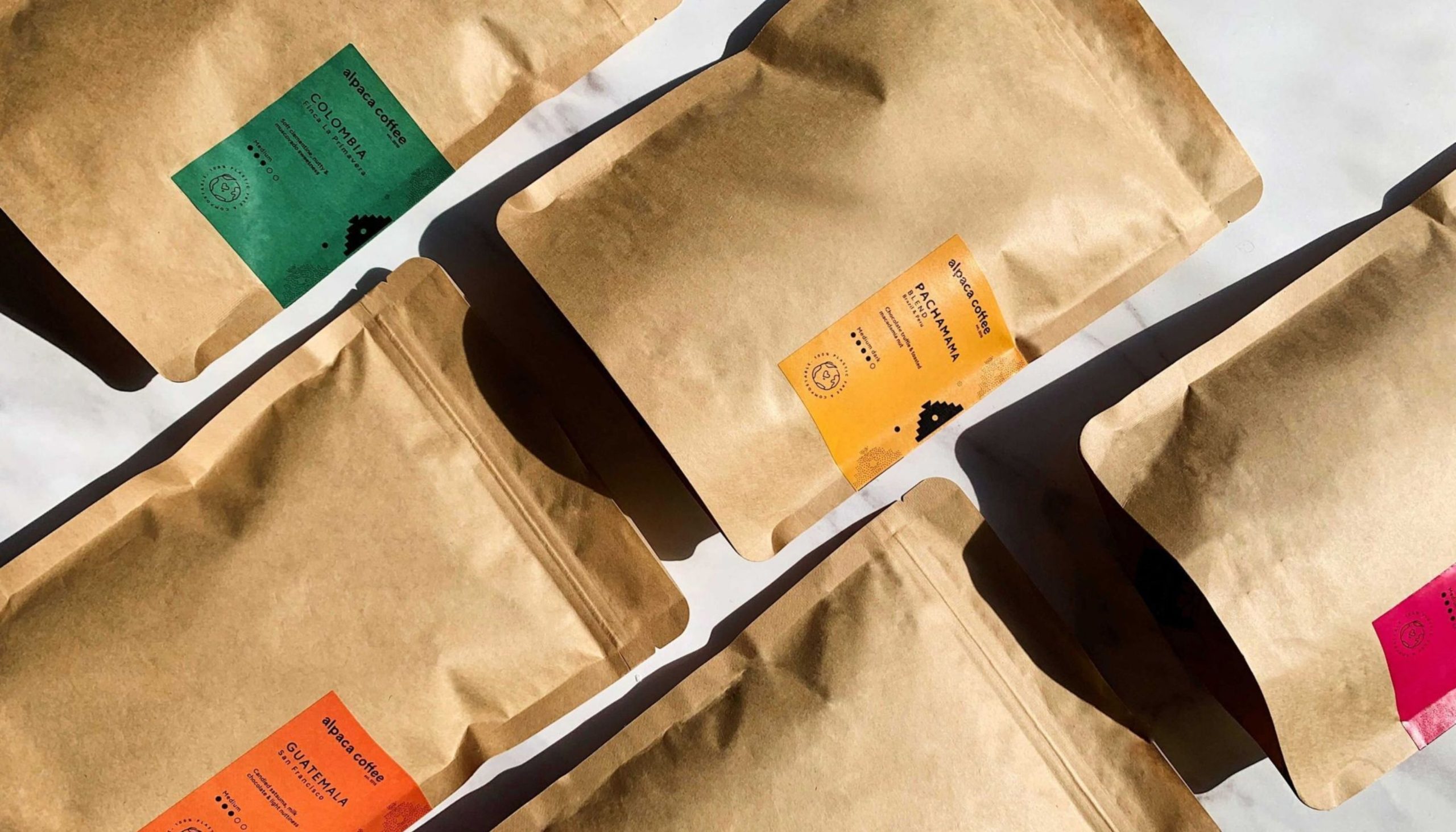 Plastic-free Alpaca Coffee gets a fresh launch and look