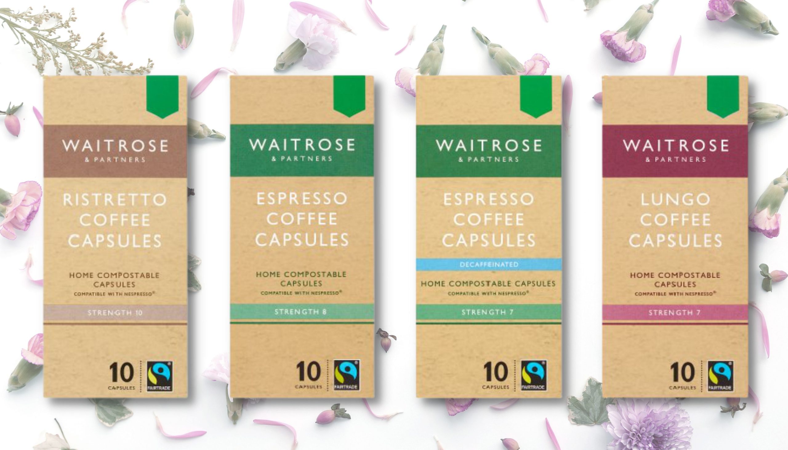 Waitrose Compostable Coffee Pods: The first supermarket to introduce home compostable coffee capsules