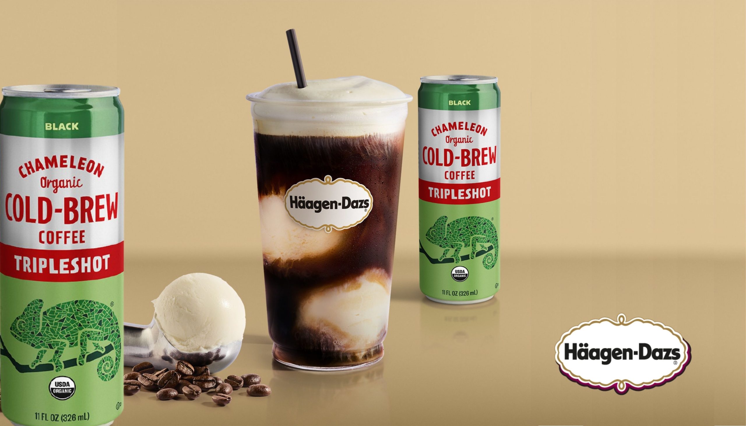 Coffee X Ice Cream = Häagen-Dazs Chameleon Cold-Brew Float