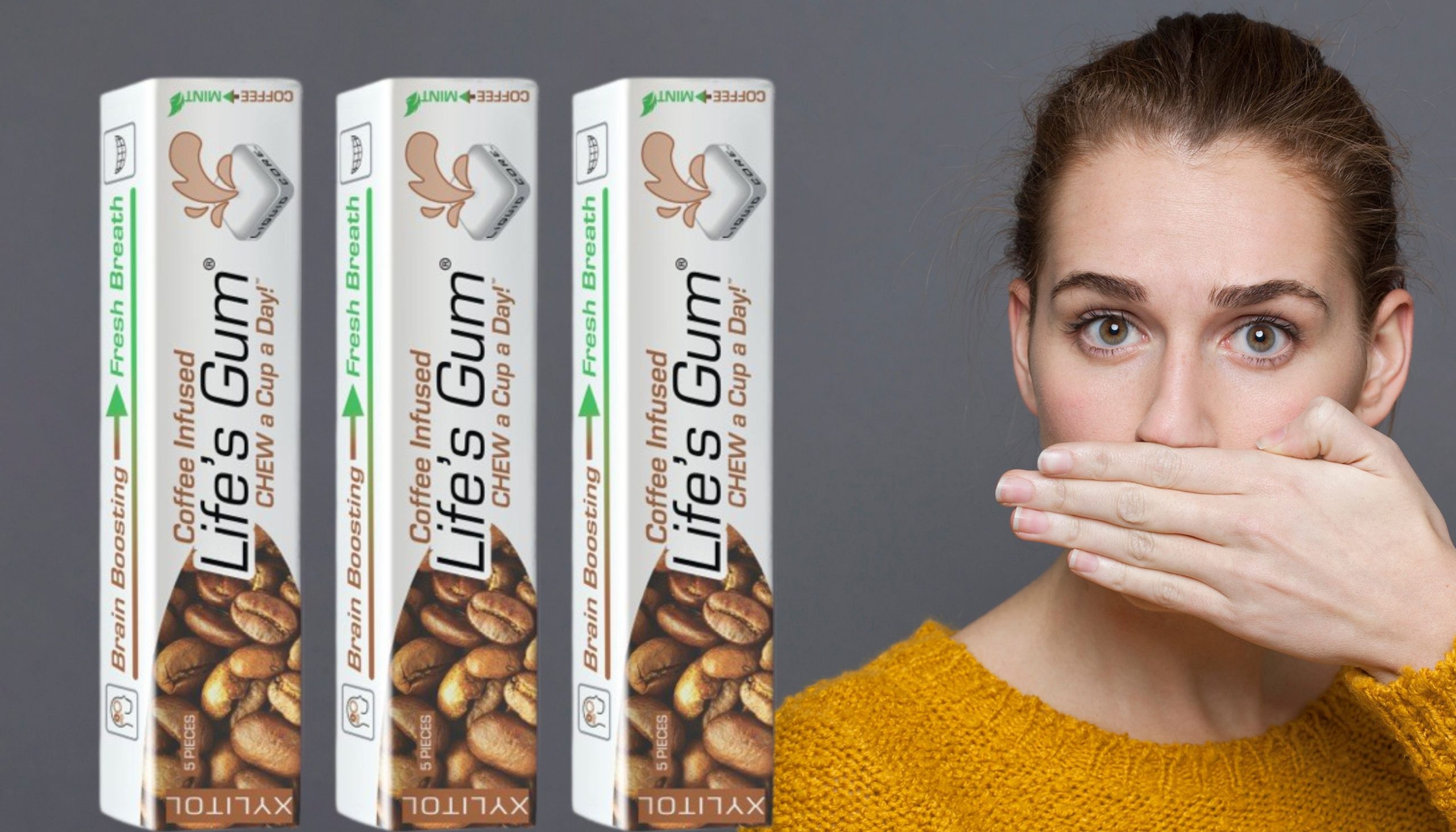 Coffee Chewing Gum?  No more Coffee Breath (Part II)